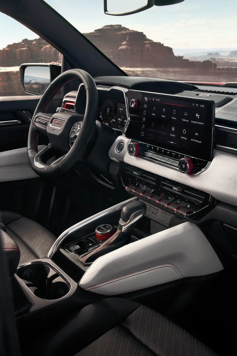 2026 GMC Canyon infotainment system at North Country GMC in HIBBING MN